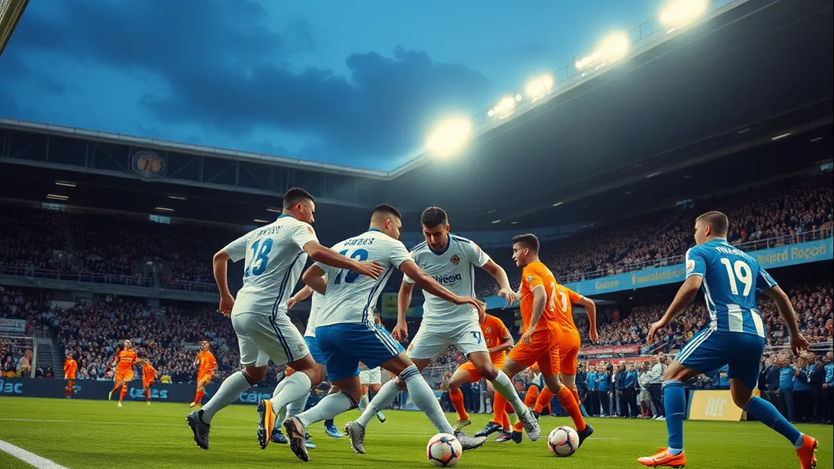 NK Varaždin in battle for win against Vukovar 91